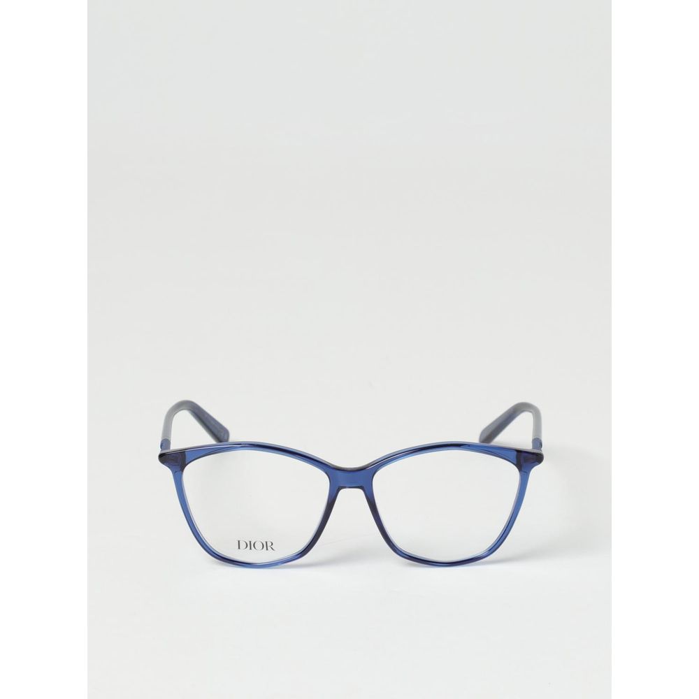 Monture de lunettes Dior en plastique bleu