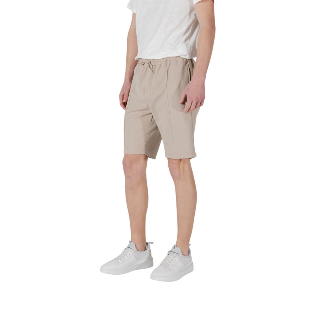 Short Bermuda en polyester beige Antony Morato