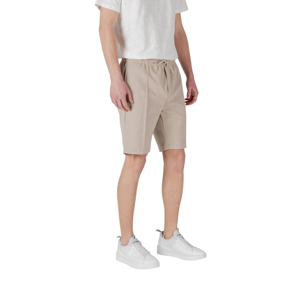 Short Bermuda en polyester beige Antony Morato