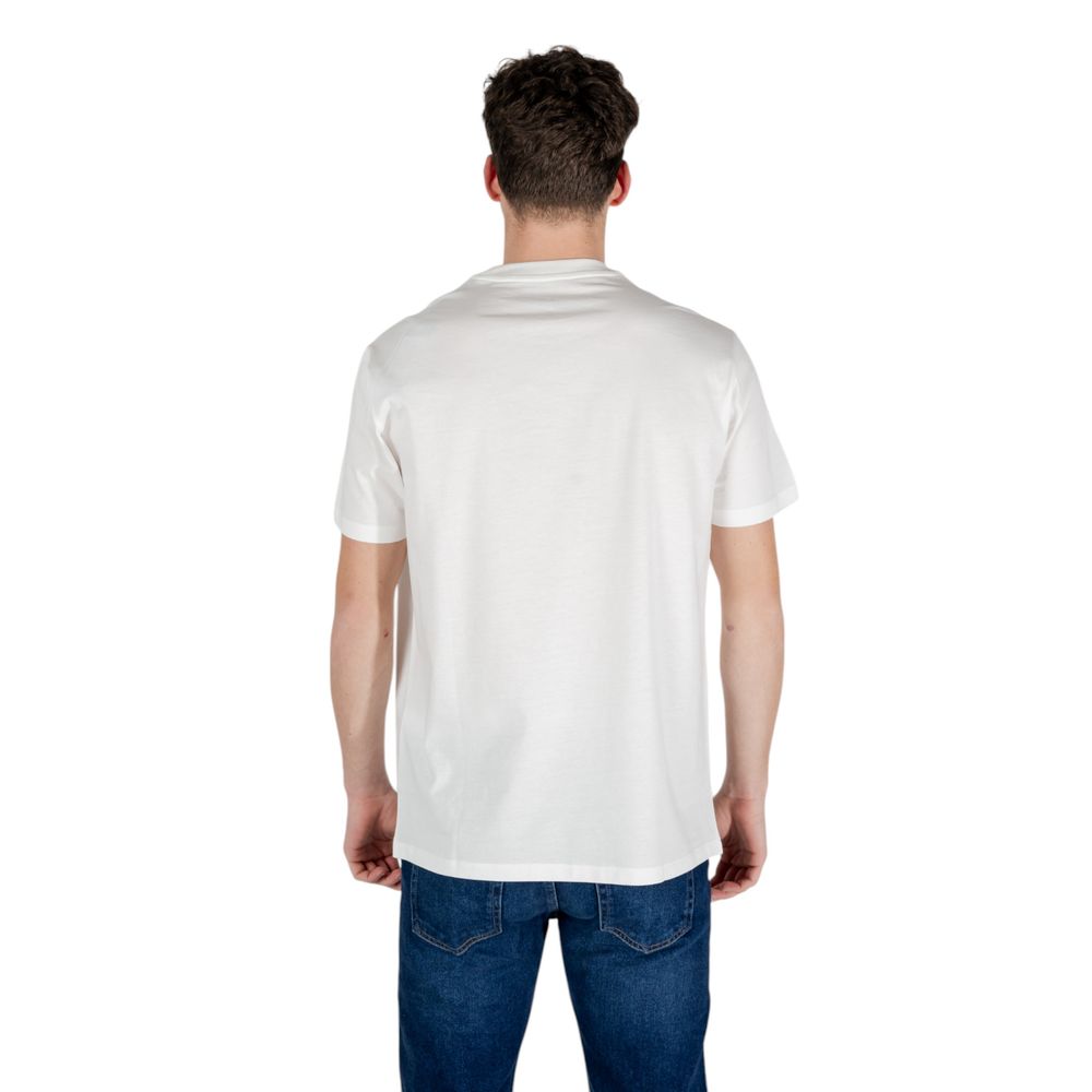 T-shirt en coton blanc Armani Exchange