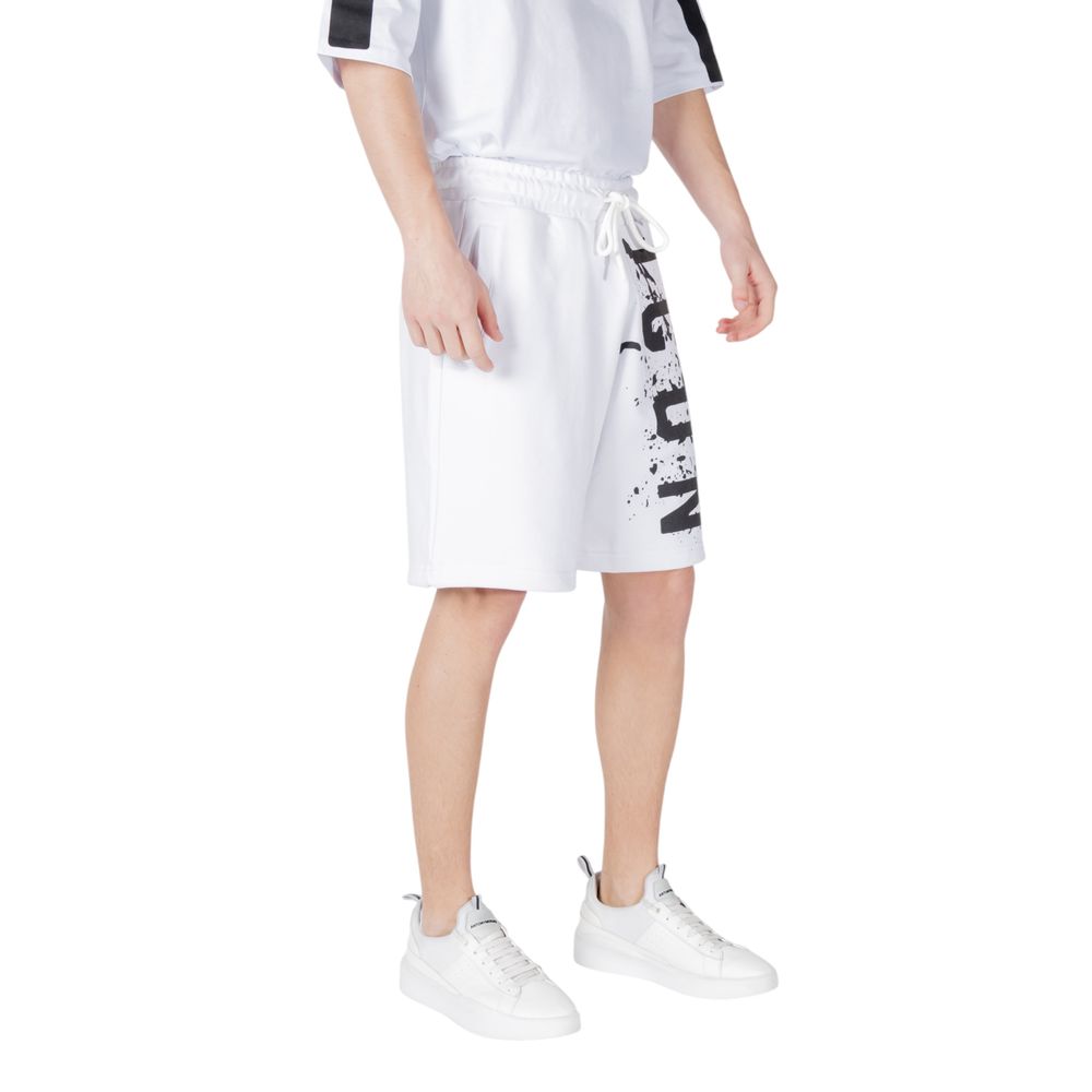 Short Bermuda en coton blanc Icon