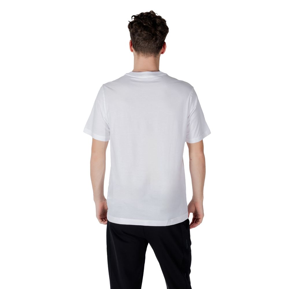 T-shirt blanc en coton Calvin Klein Sport