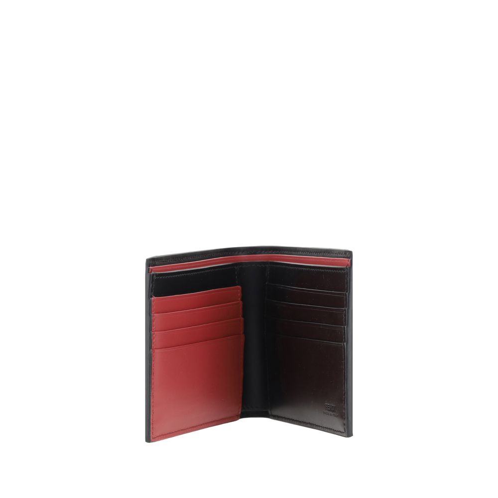 Portefeuille bicolore Fendi
