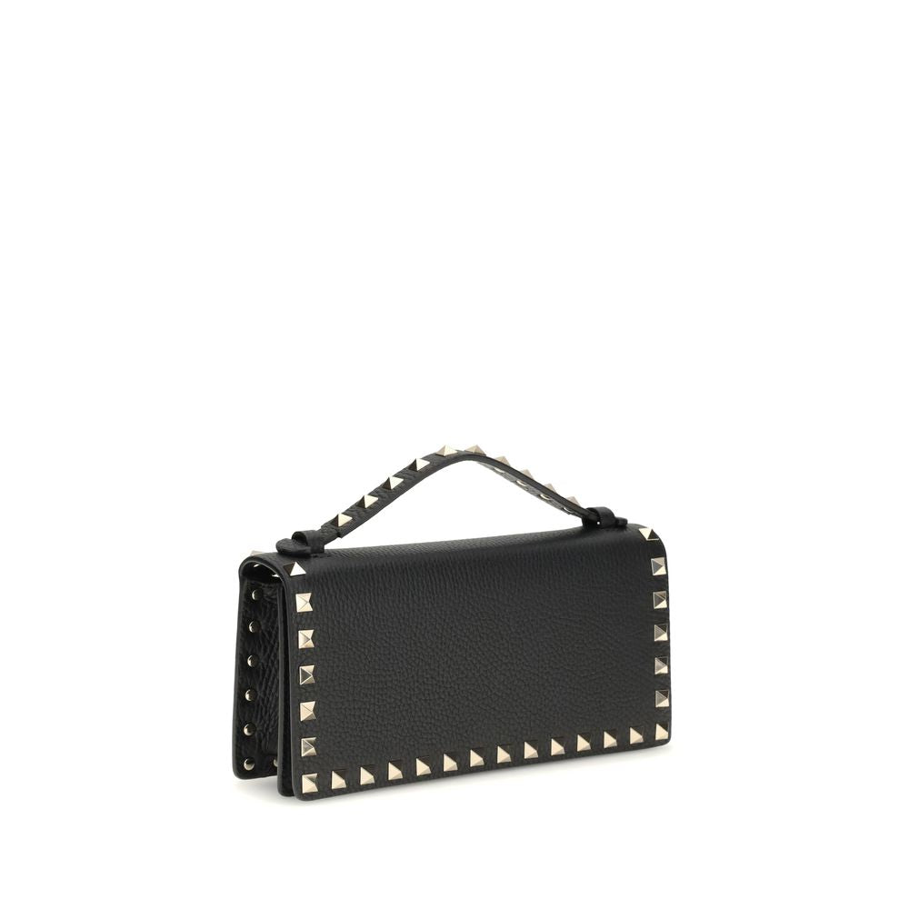 Portefeuille à chaîne Rockstud de Valentino Garavani