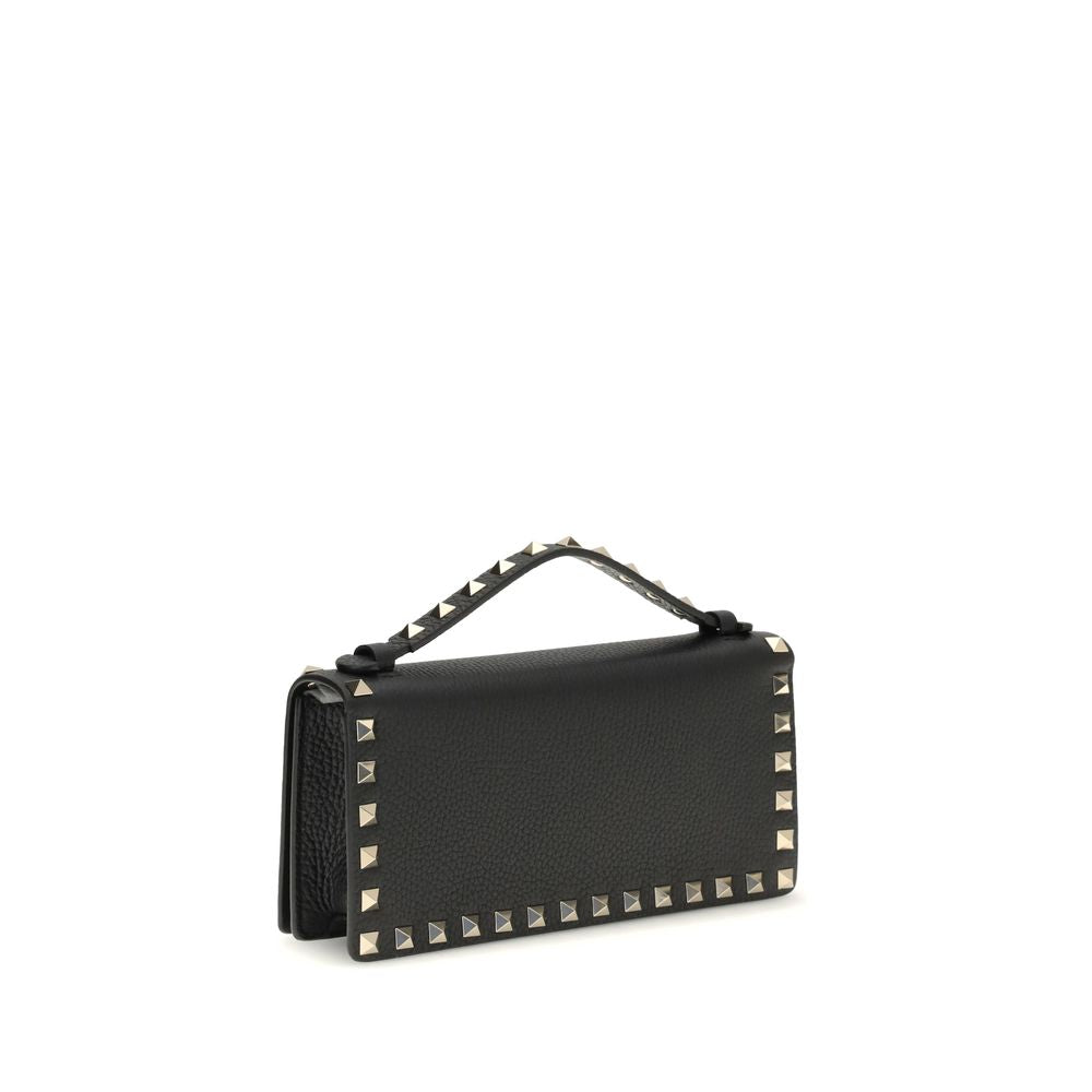 Portefeuille à chaîne Rockstud de Valentino Garavani