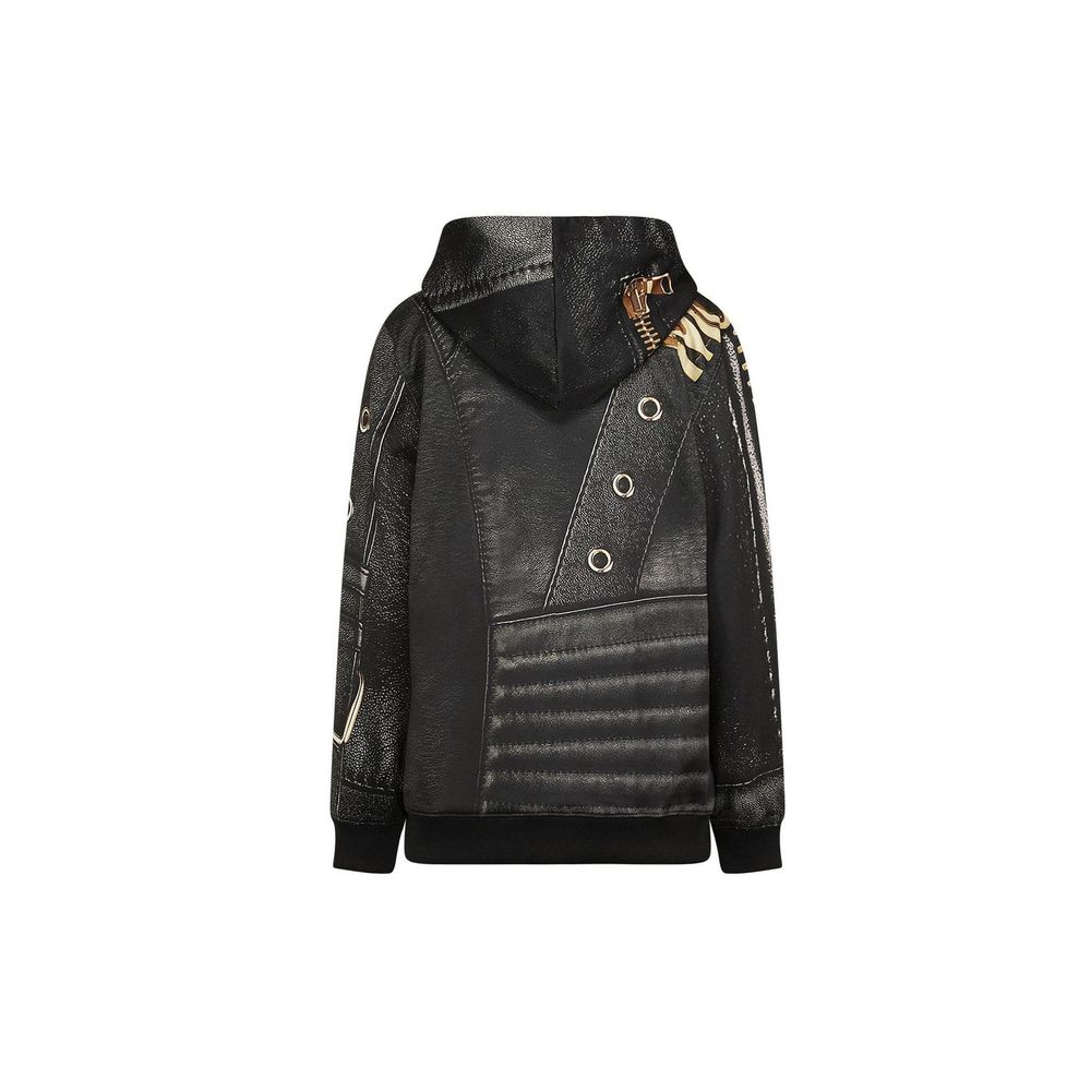Moschino Couture Moschino Marco Biker Hooded Sweatshirt