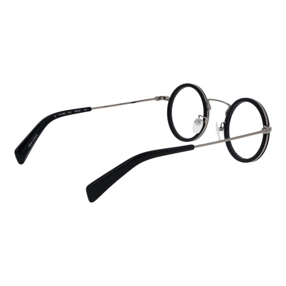 Monture de lunettes pour homme noire Yohji Yamamoto