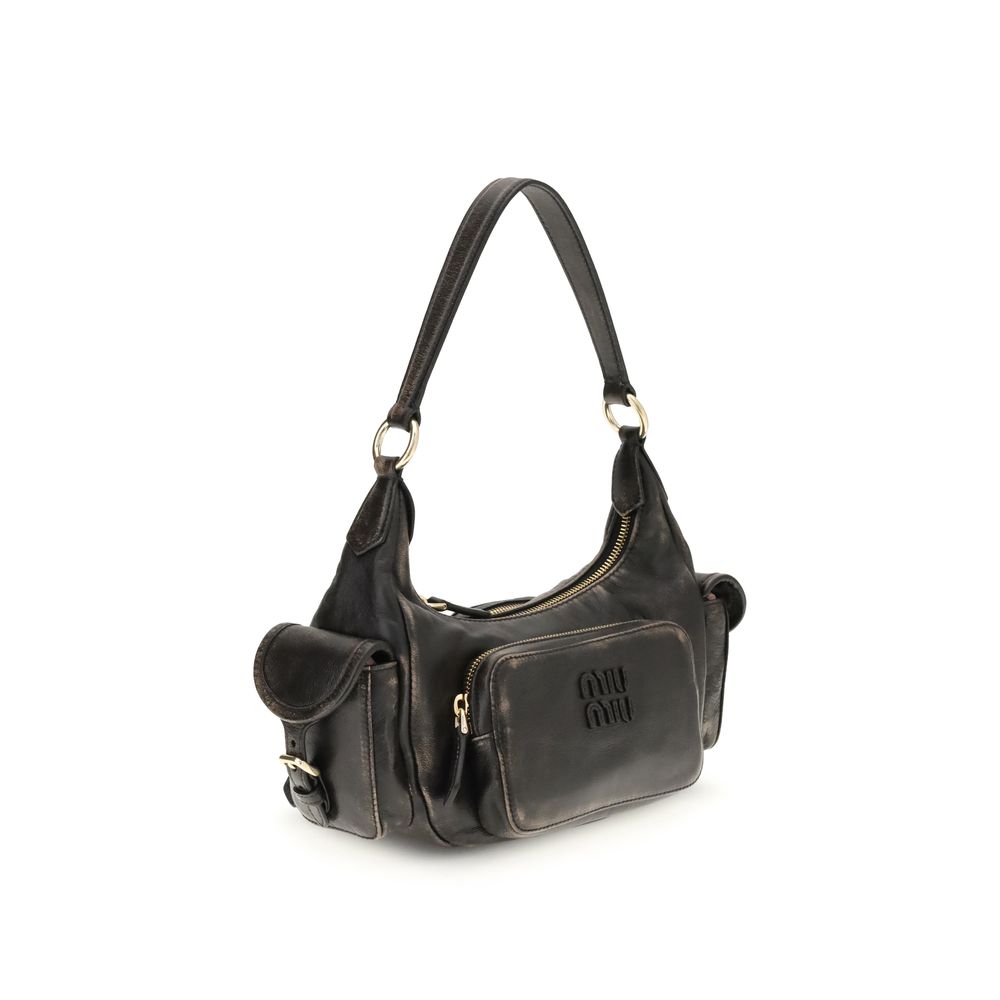 Sac à bandoulière à poche Miu Miu