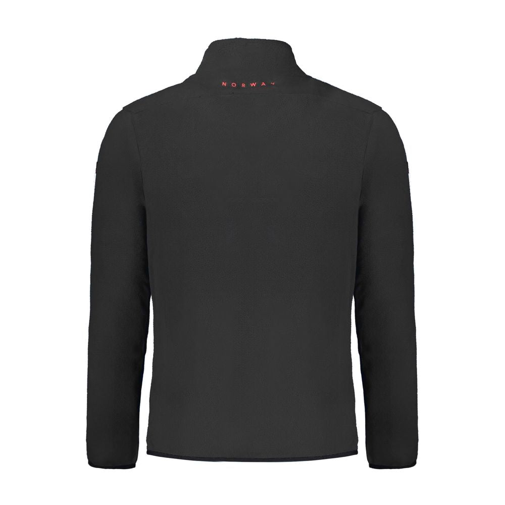 Sweat-shirt noir en polyester, Norvège 1963