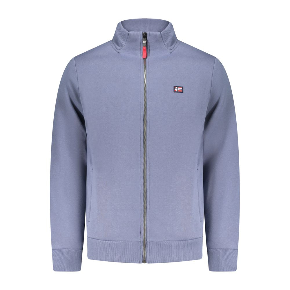 Sweat-shirt en coton bleu Norvège 1963