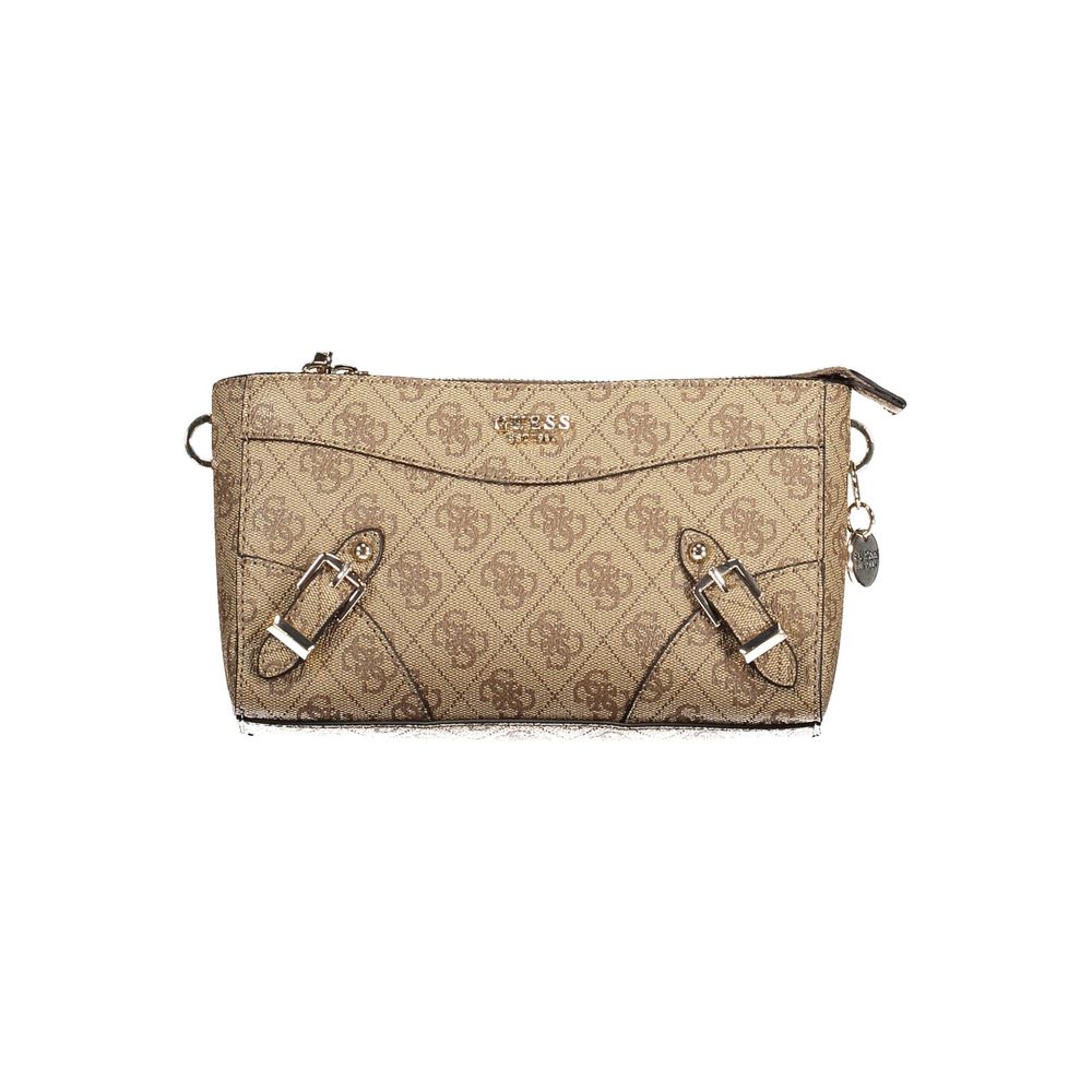 Sac à main Guess Jeans en polyéthylène beige