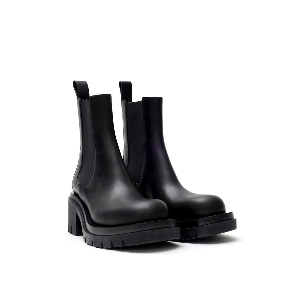 Bottega Veneta leren laars in zwart