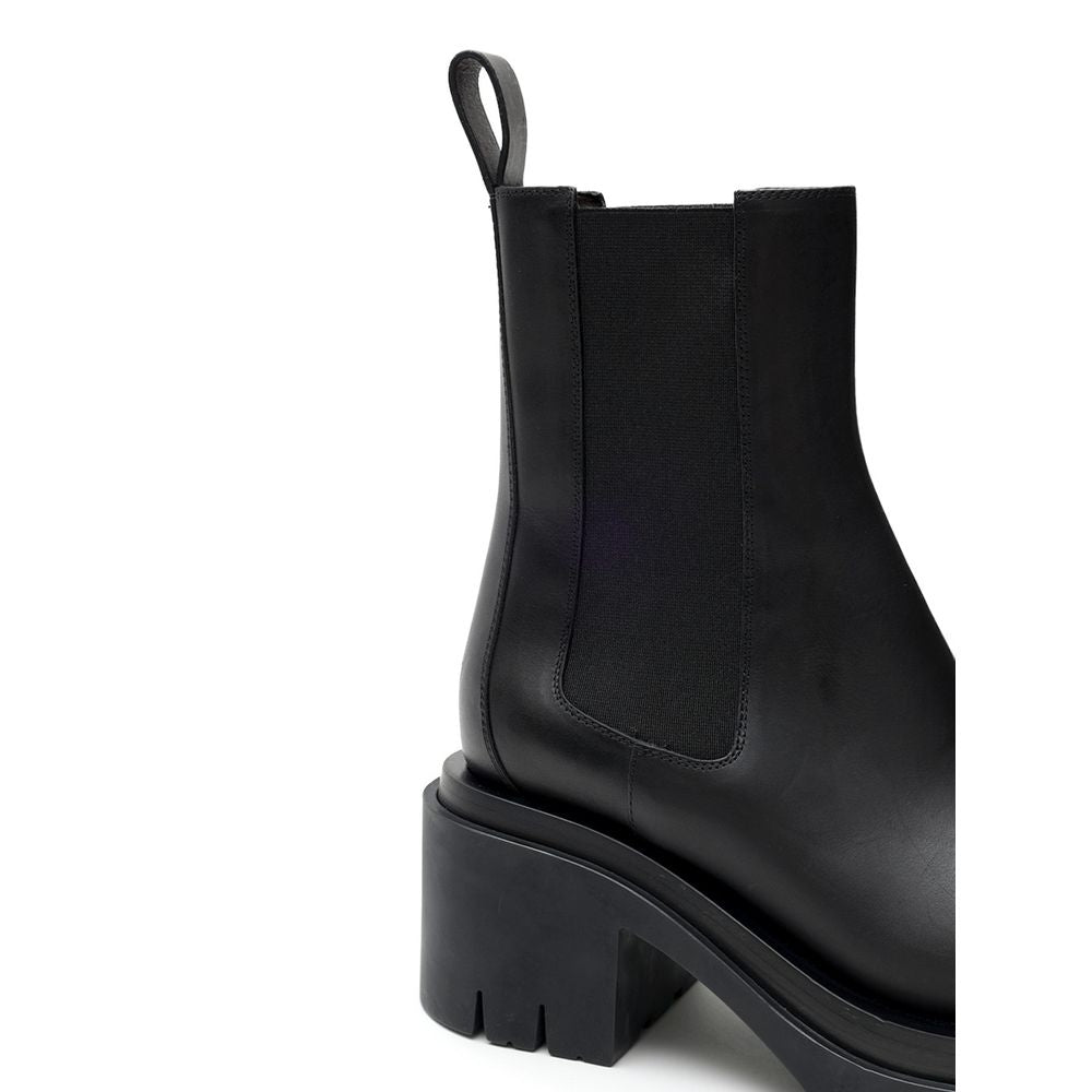 Bottega Veneta leren laars in zwart