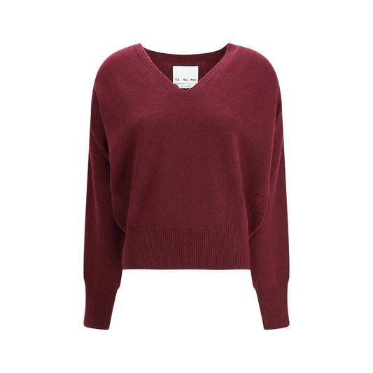 SA SU PHI Lavinia V Neck Cashmere Sweater