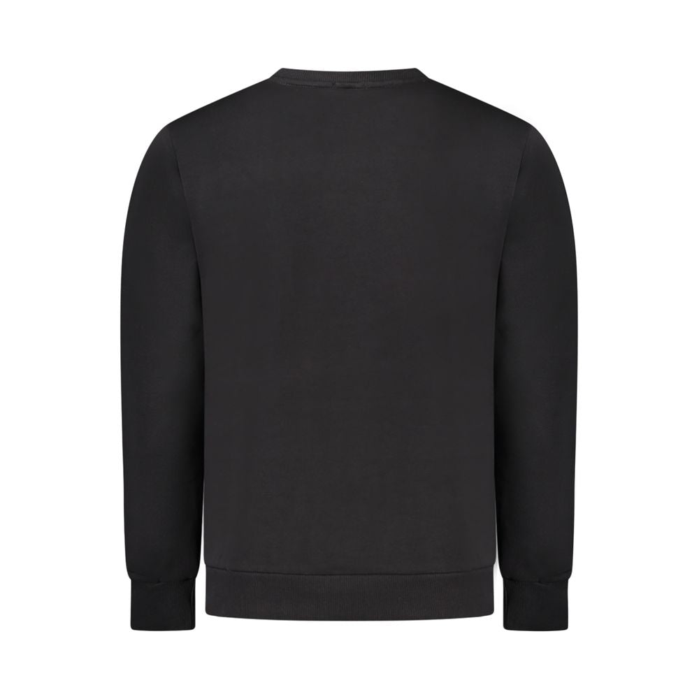 Sweat-shirt en coton noir Rifle