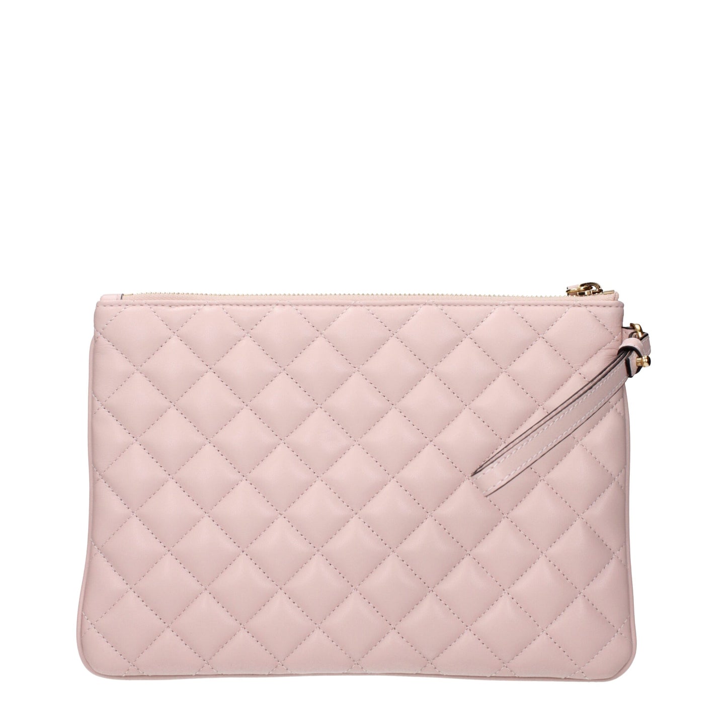 Versace Pink Leather Clutch Bags