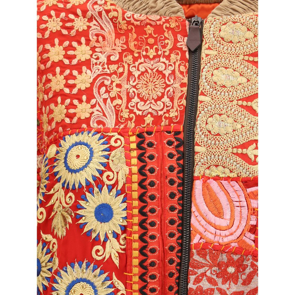 Bomber en coton multicolore Ella