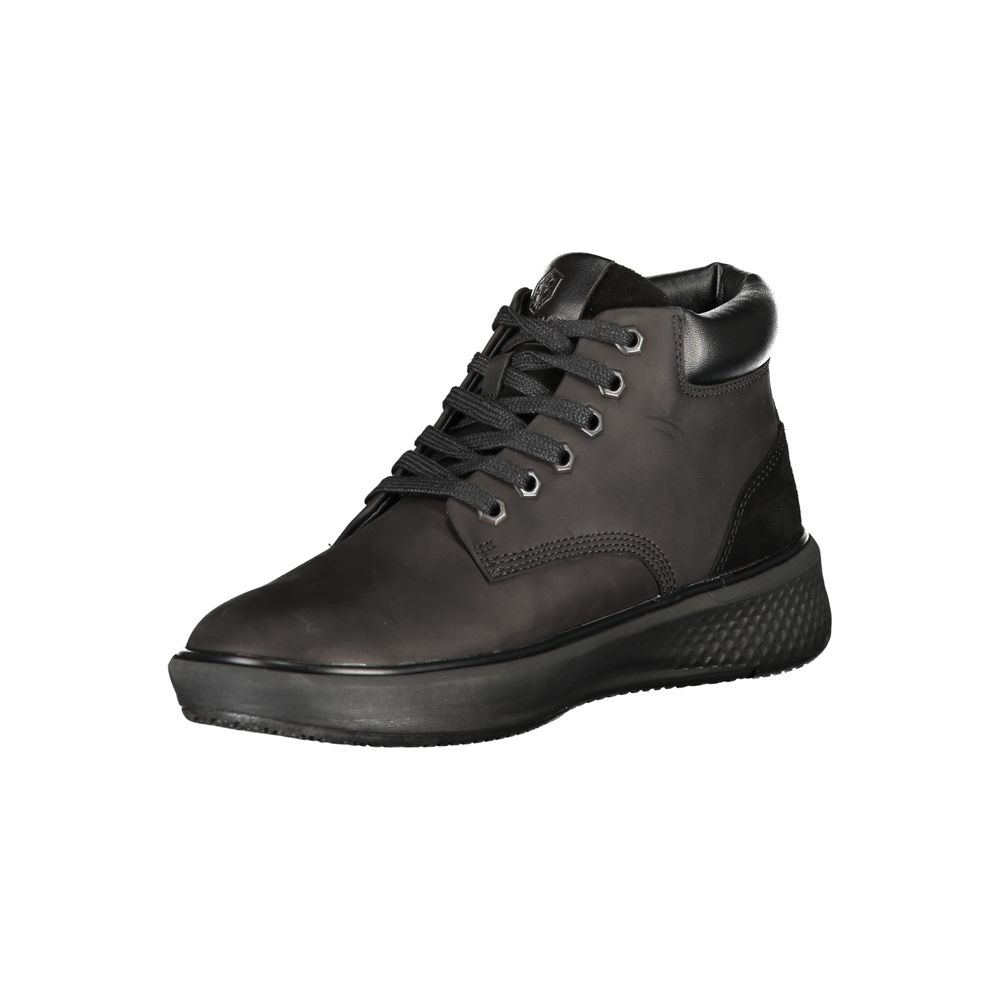 Lumberjack Hi Virgil Black Leather Men Sneaker