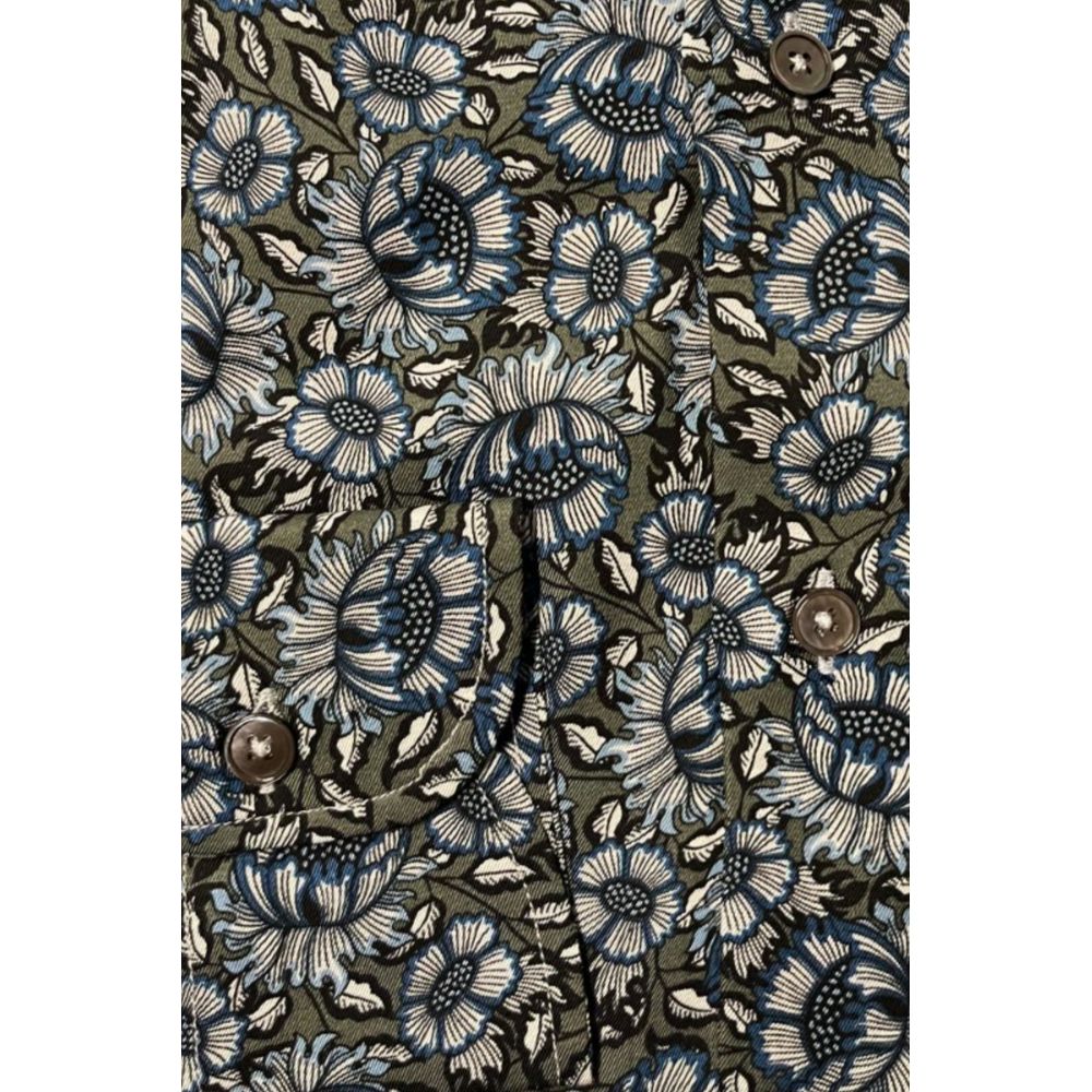 Chemise homme en coton multicolore de Bagutta