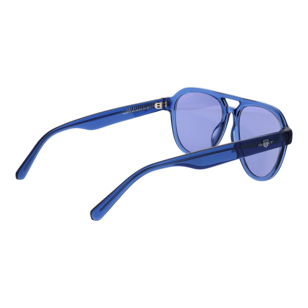 Lunettes de soleil Gant en acétate bleu