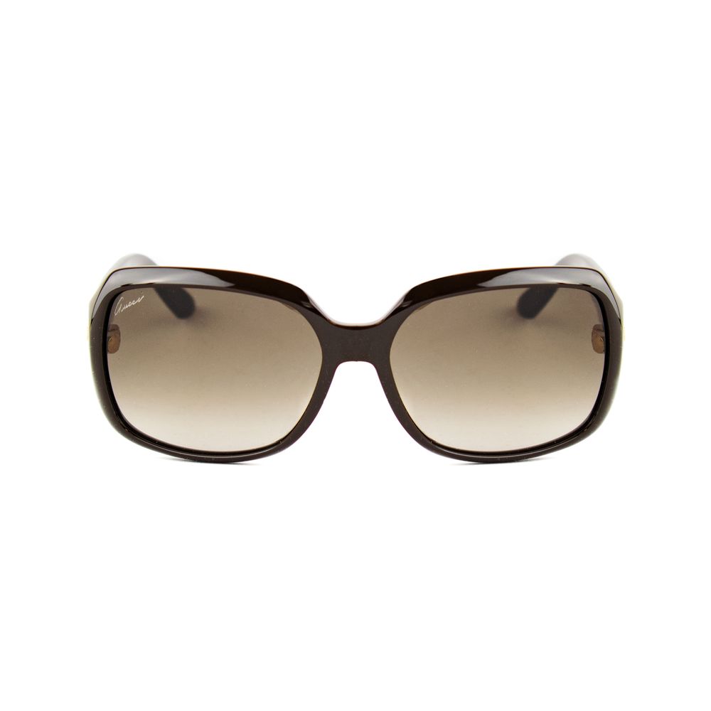 Lunettes de soleil Gucci en acétate noir