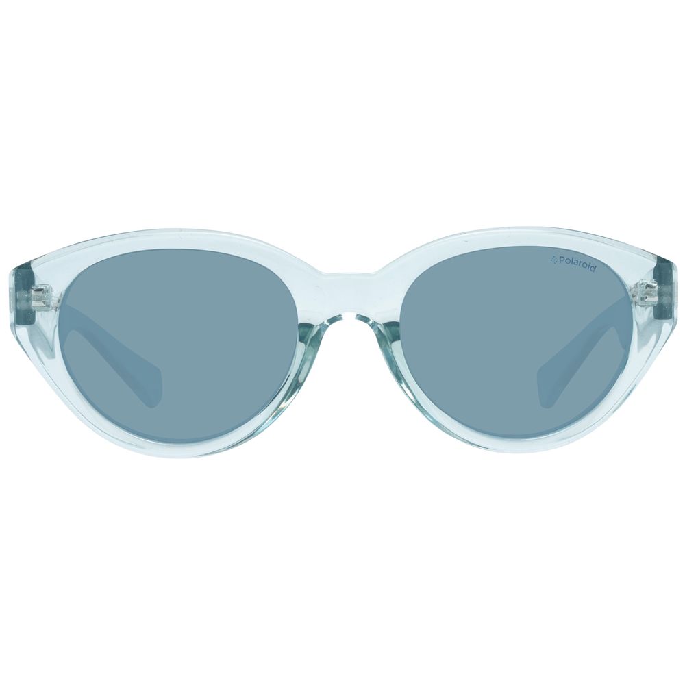Lunettes de soleil Polaroid en plastique transparent