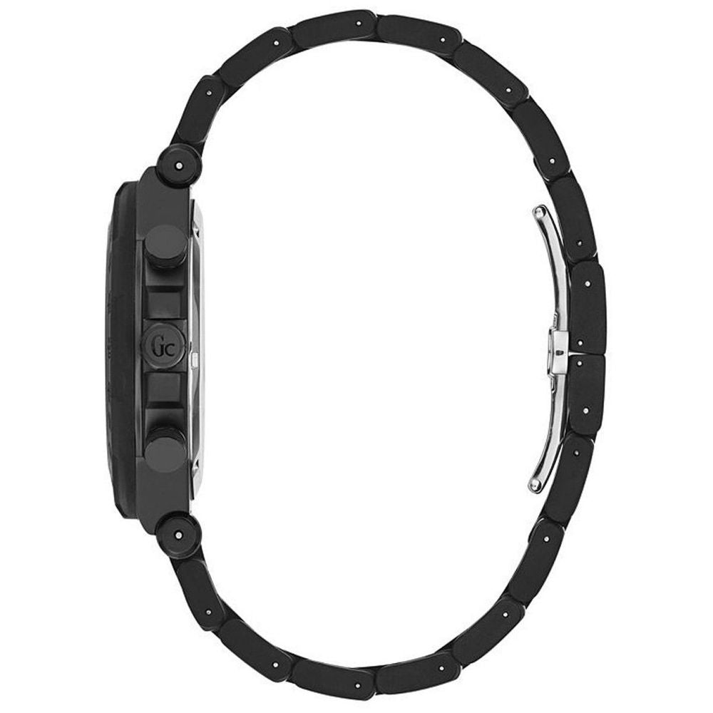 Montre sport GC en acier inoxydable noir