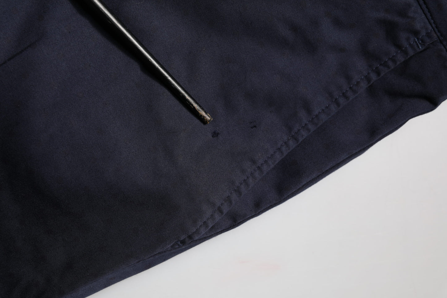 Domenico Tagliente Donkerblauwe Katoenen Skinny Herenbroek