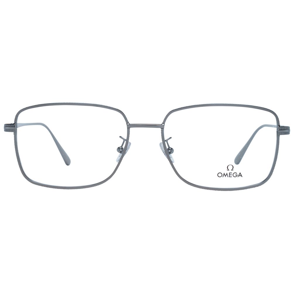 Lunettes en métal gris Omega (montures)