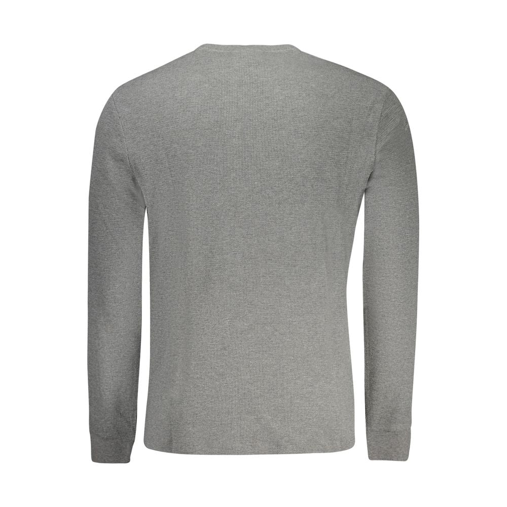 Pull en coton gris Calvin Klein