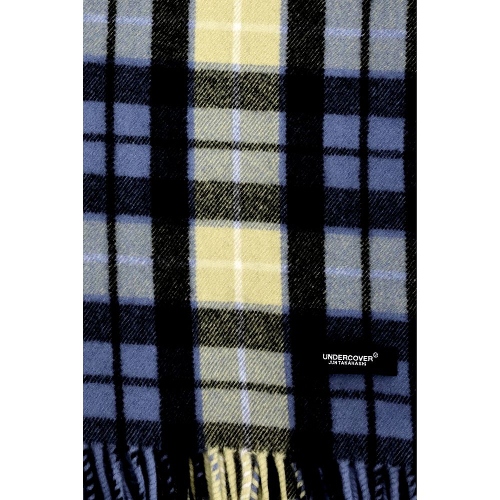 Écharpe en laine multicolore Undercover