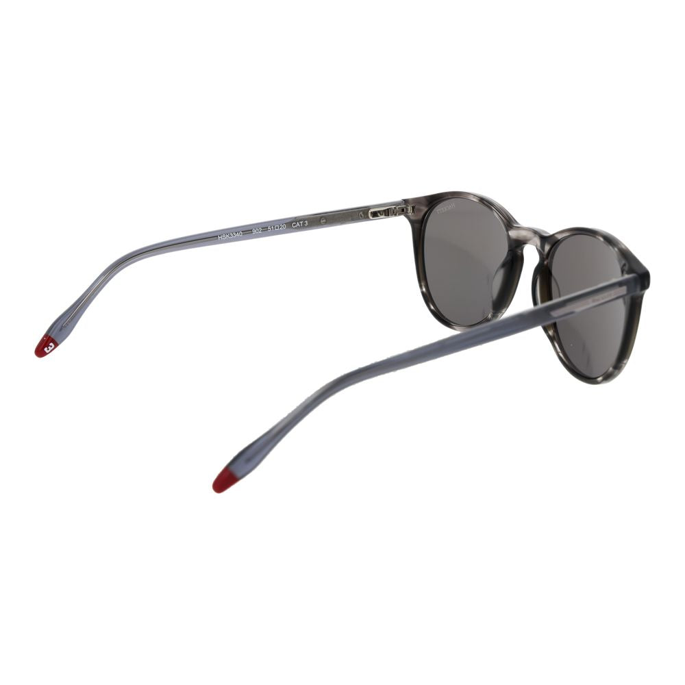 Hackett Gray Plastic Sunglasses