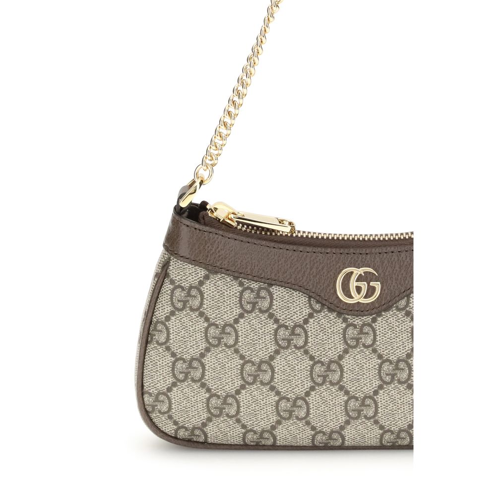 Sac bandoulière Gucci en coton beige