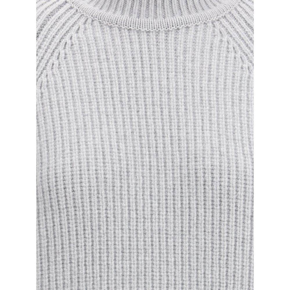 Sweat-shirt Balmain en laine grise