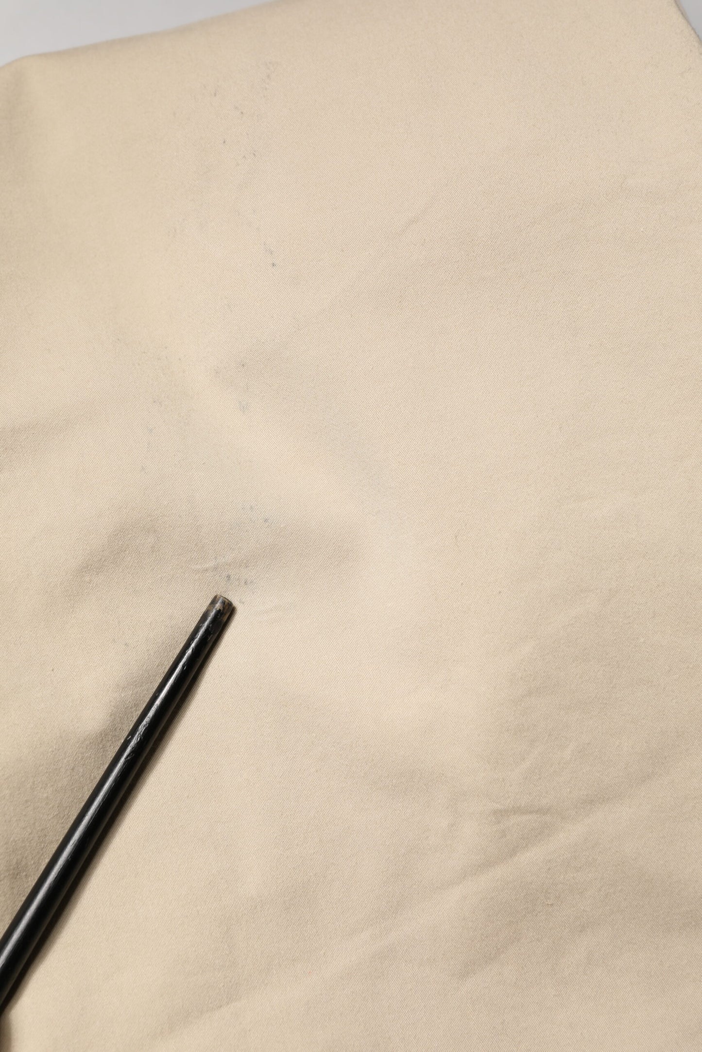 Pantalon chino skinny beige taille mi-haute pour homme PT01