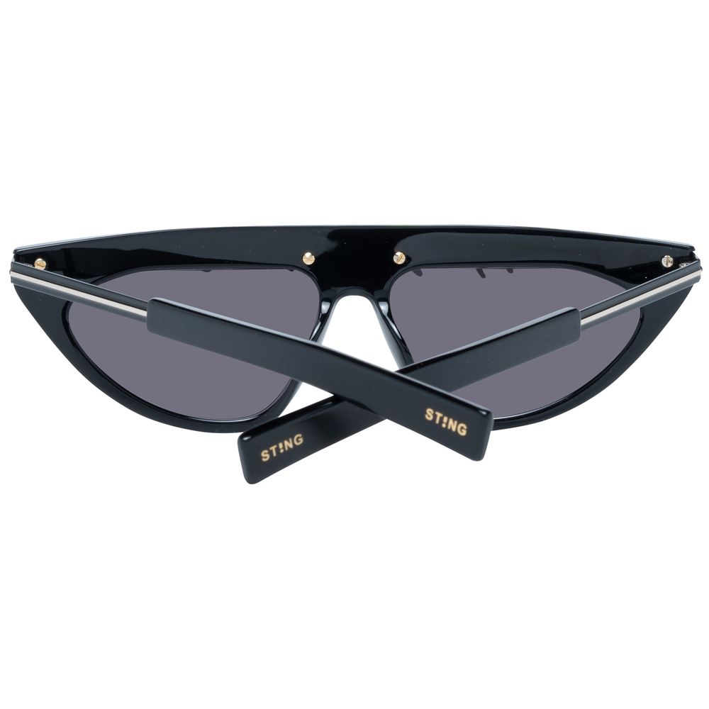 Lunettes de soleil Sting en plastique noir