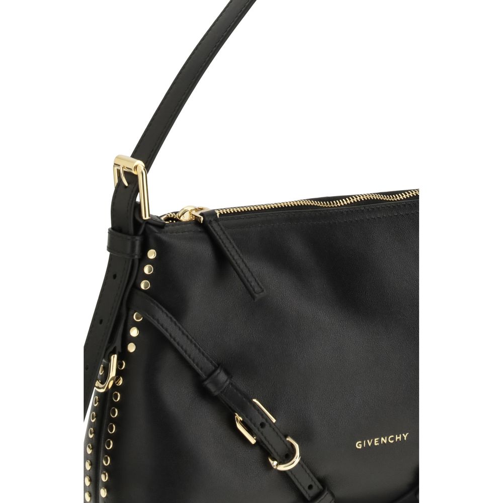 Sac bandoulière Givenchy Bos Taurus en cuir de veau noir