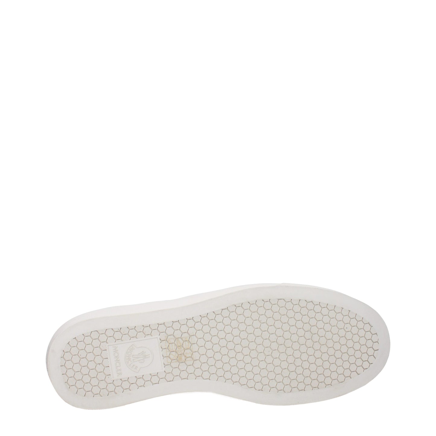 Baskets basses Moncler en cuir marron