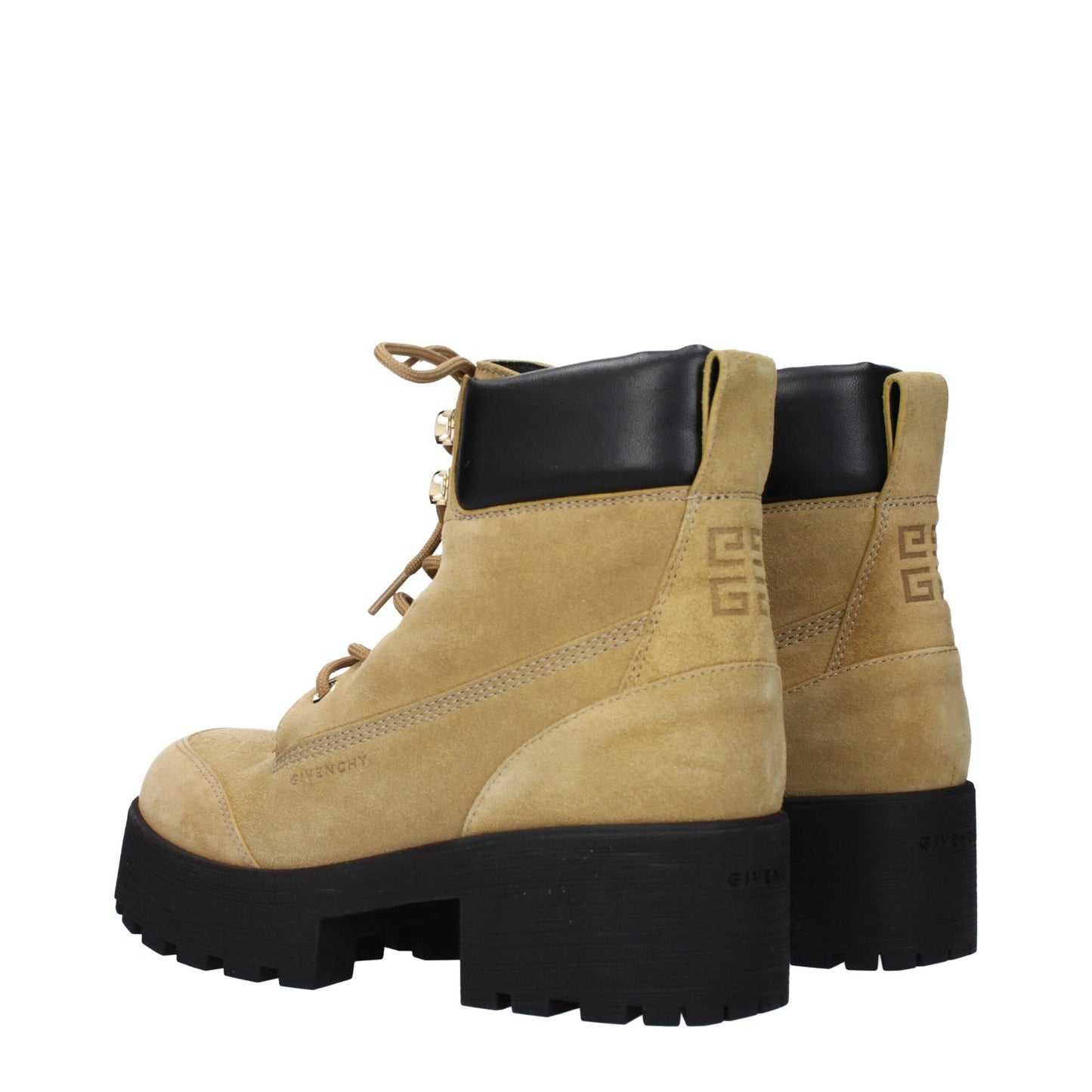 Bottines Givenchy en cuir marron
