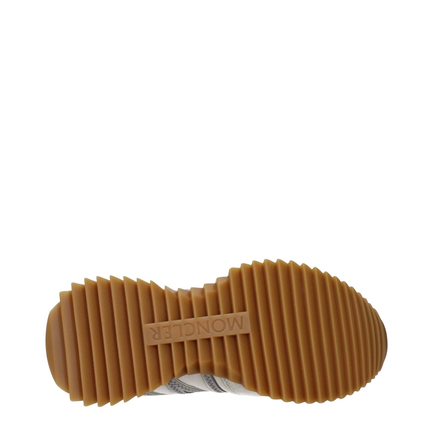 Baskets Moncler en tissu gris