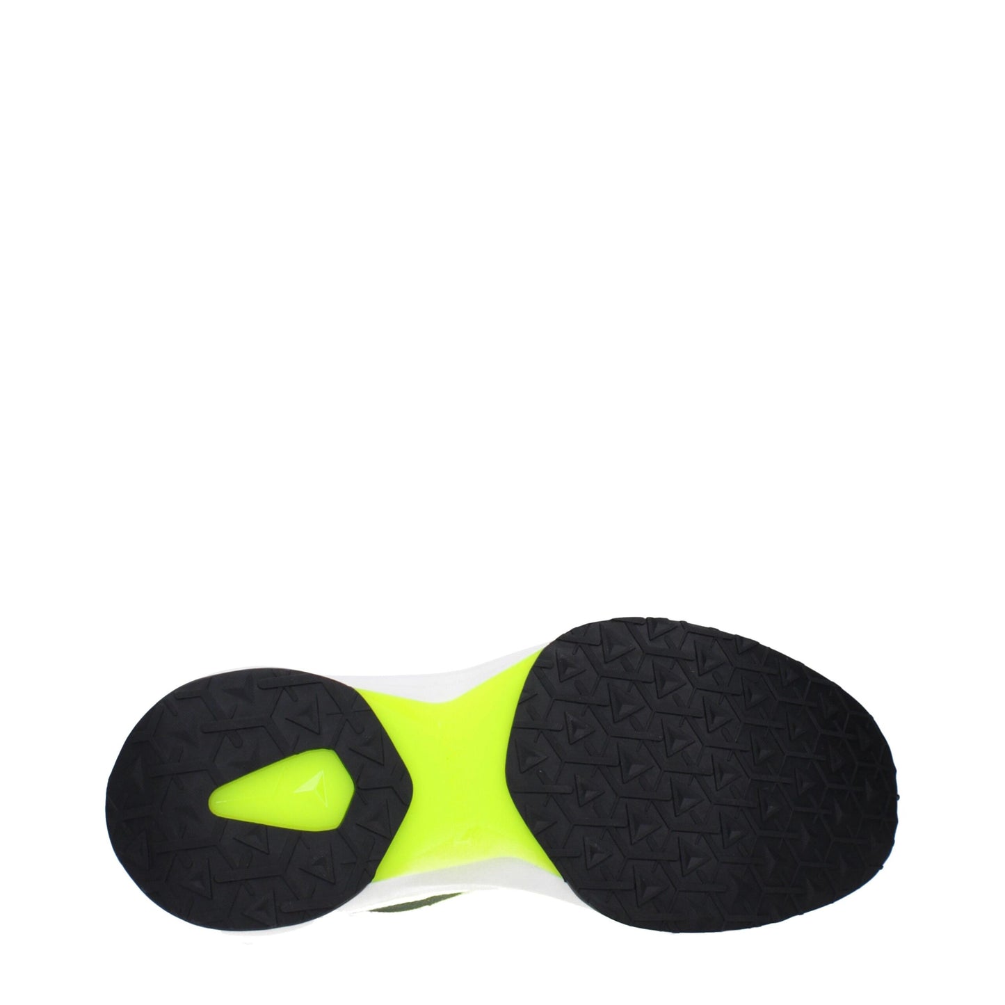 Baskets de sport en tissu jaune Lanvin