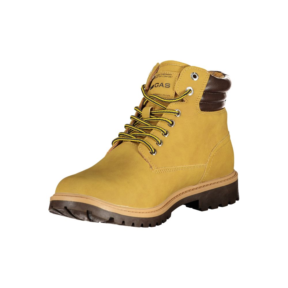 Bottines pour hommes en polyuréthane beige gaz
