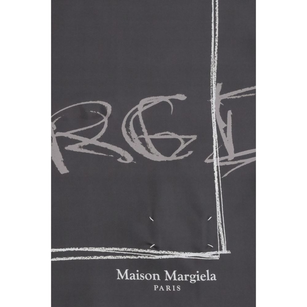Margiela Grijze Zijden Sjaal