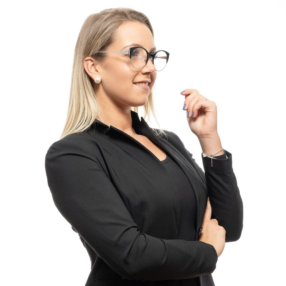 Lunettes Omega noires en métal et plastique (montures)