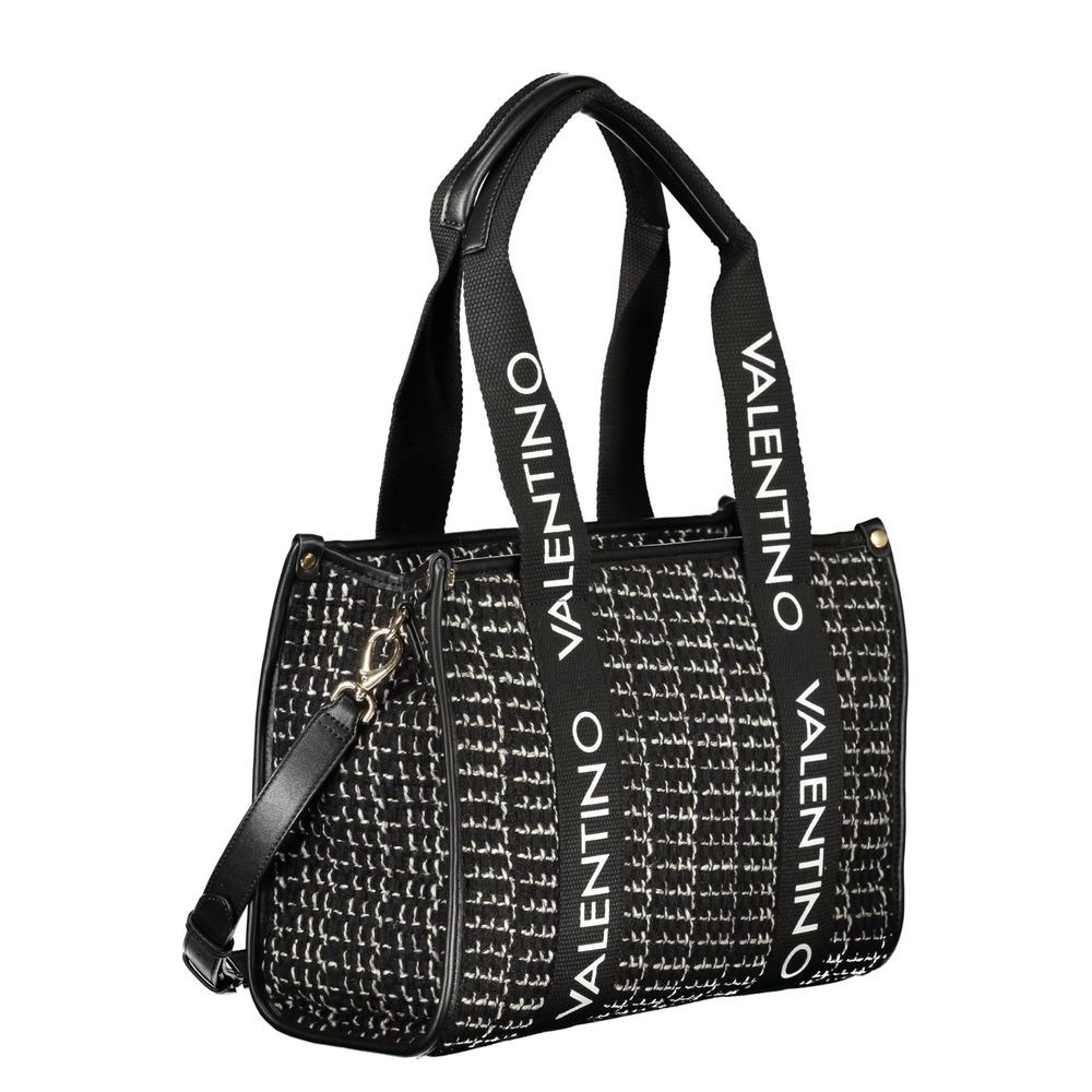 Mario Valentino Black Polyester Women Handbag