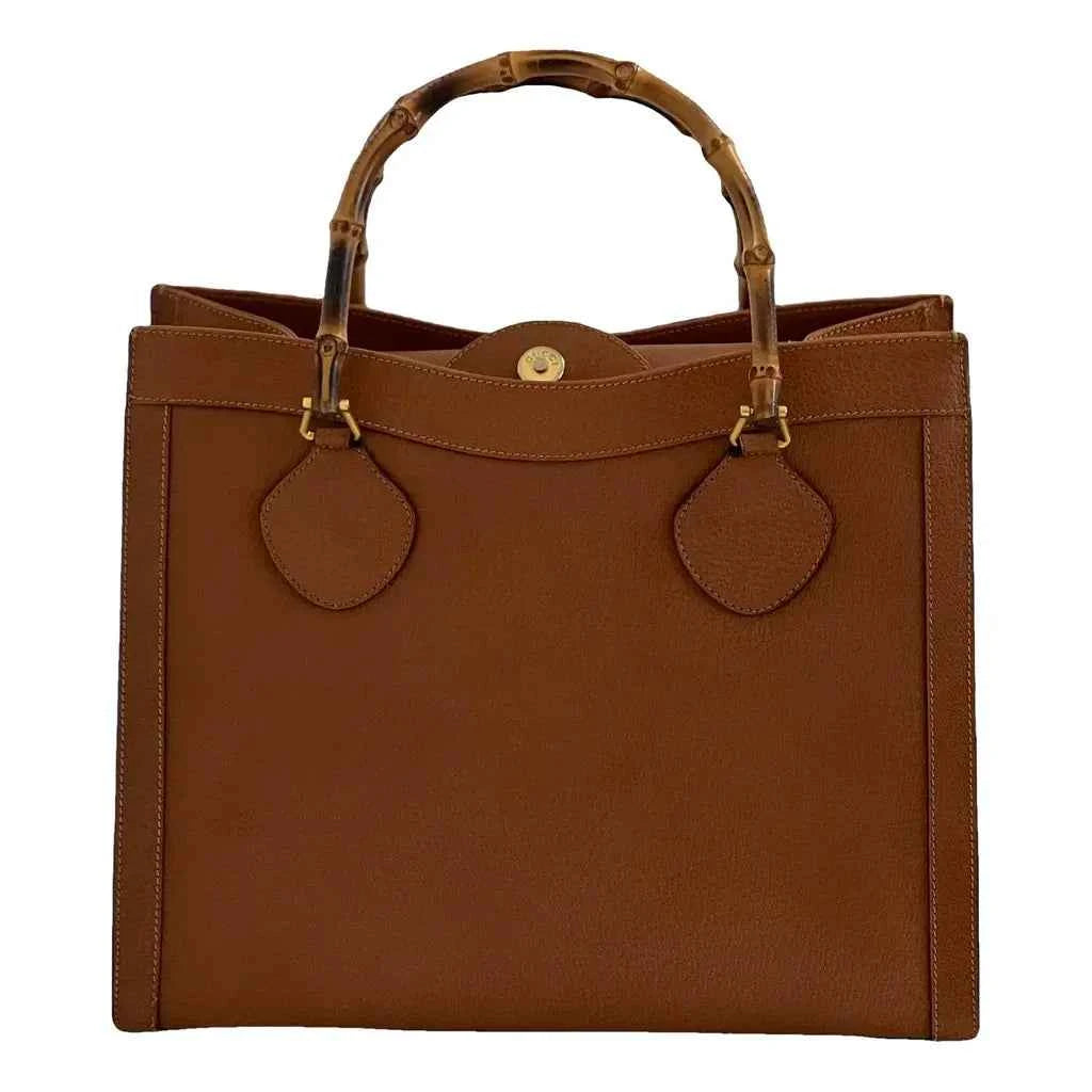 Cabas en cuir Gucci Diana Bamboo - Élégance et qualité