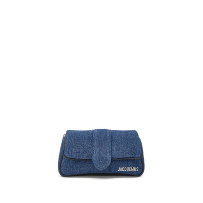 Sac à main Jacquemus en coton bleu