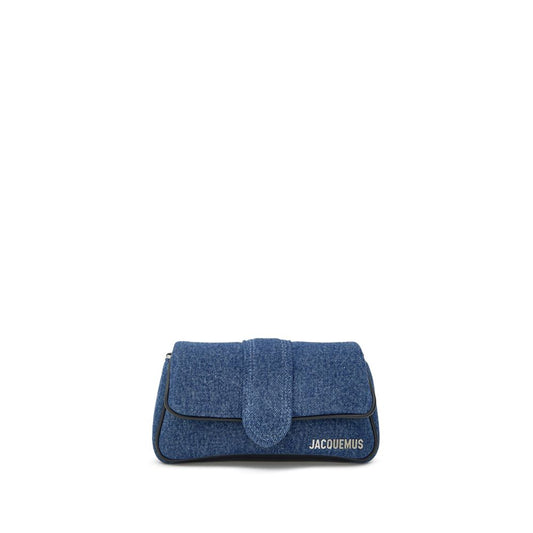 Sac à main Jacquemus en coton bleu