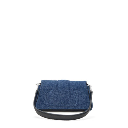 Sac à main Jacquemus en coton bleu