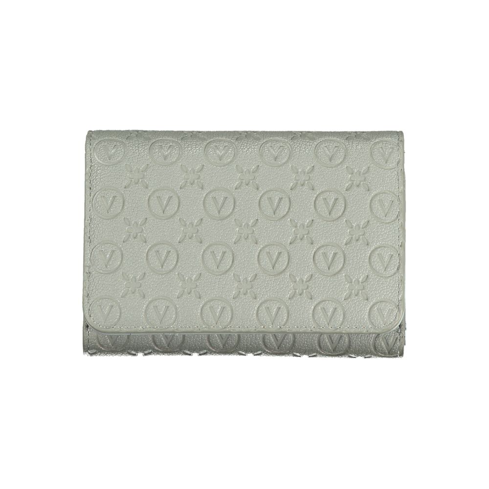 Portefeuille Femme Mario Valentino Grigio Poliuretano - Élégant et Pratique
